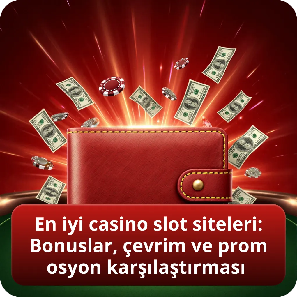 En iyi casino slot siteleri: Bonuslar, çevrim ve promosyon karşılaştırması