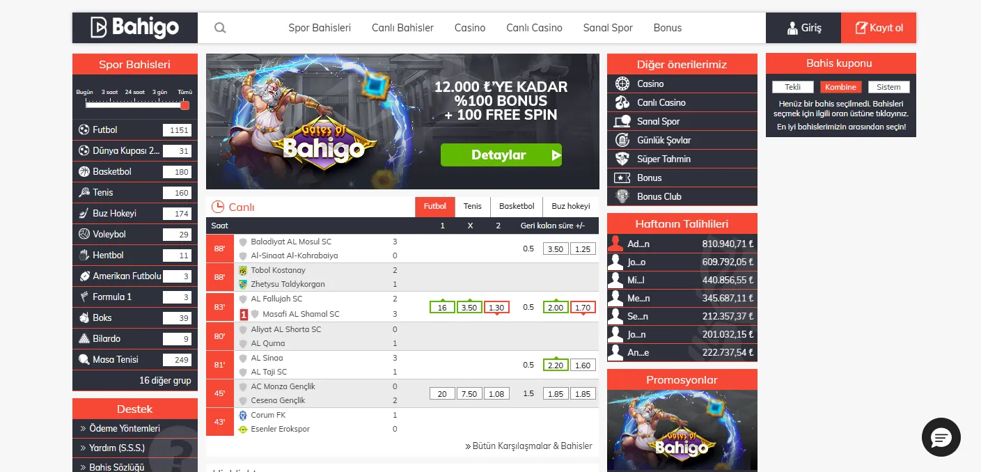 Casino bahis siteleri hesabı ile casino hesabı farkları