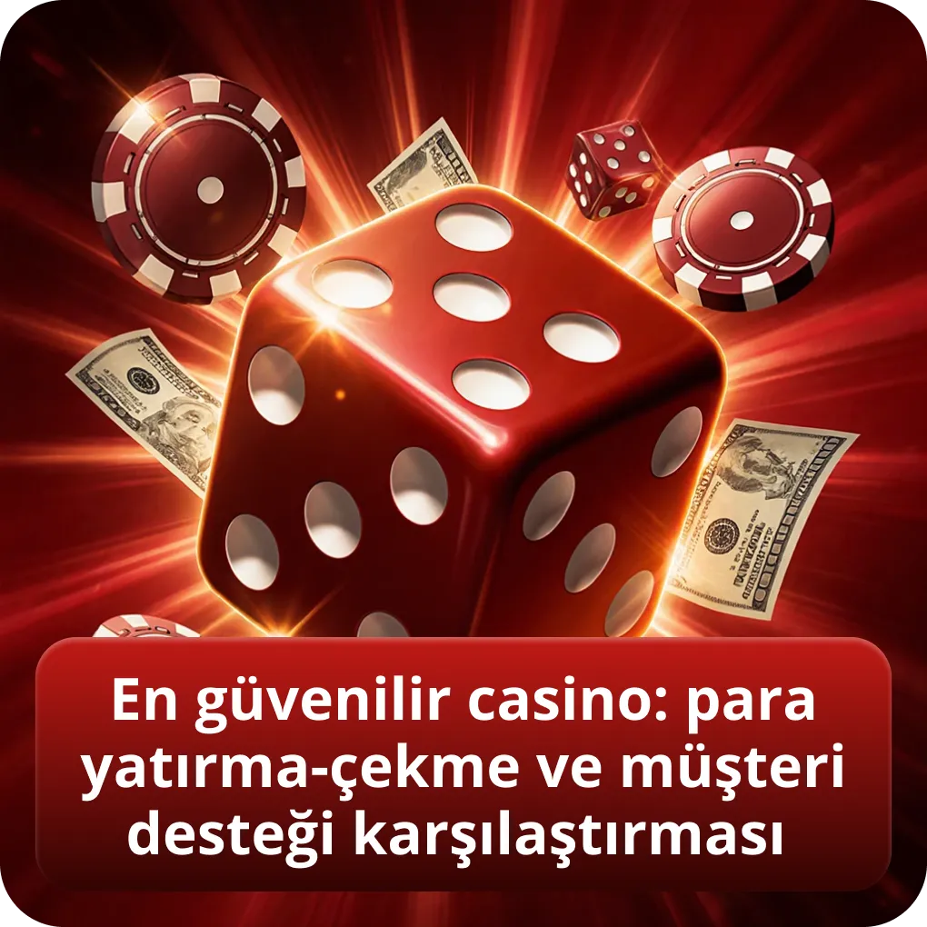 En güvenilir casino: para yatırma-çekme ve müşteri desteği karşılaştırması